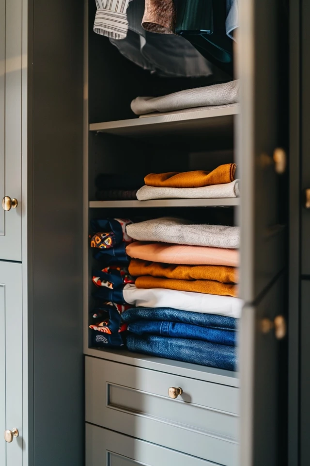 Organizing Trousers in Your Wardrobe