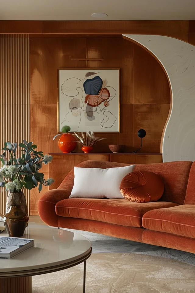 Embracing the Curves: Furniture and Lighting