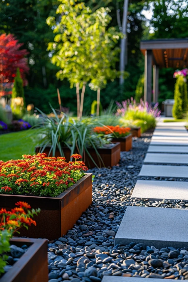 Modern Wood Garden Structures: A Contemporary Touch