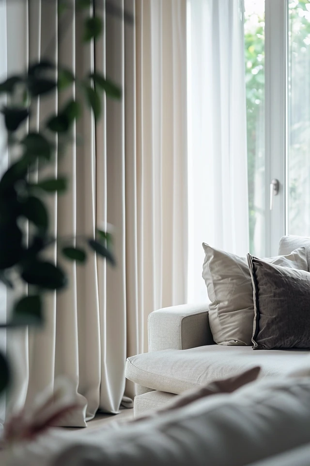 How To Hang Extra Long Curtain Rod: Window Treatment Ideas