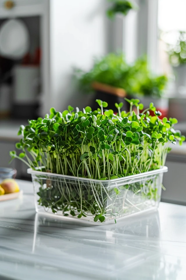 The Best Way to Store Microgreens