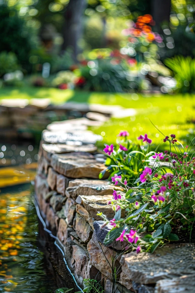 Creative Pond Edging Ideas for Your Backyard
