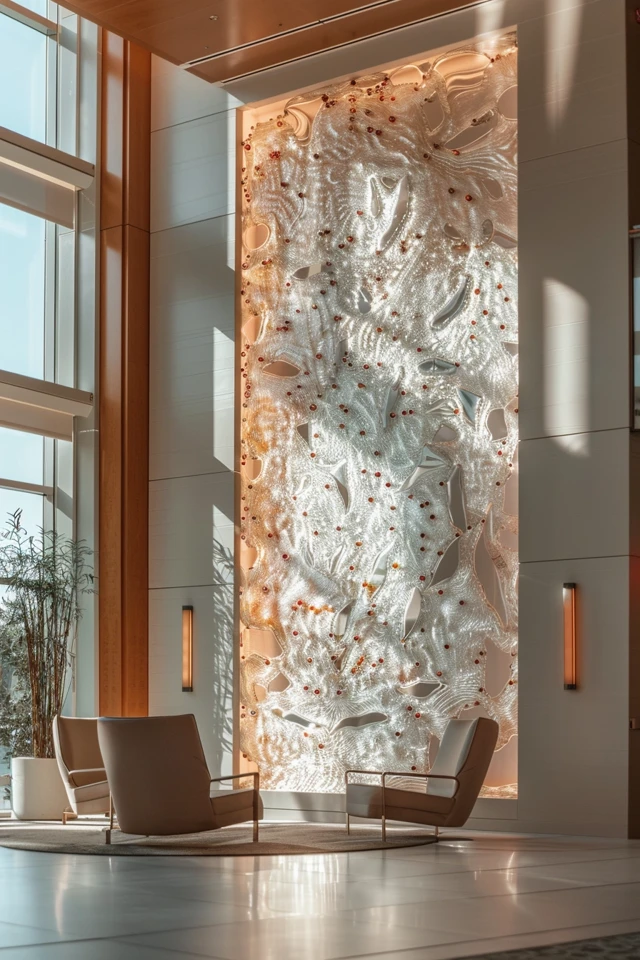 Using Mirror Clips to Hang Heavy Glass Art