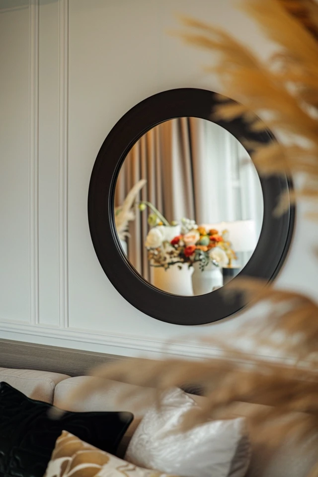 DIY Guide: Decorate a Mirror Without a Frame - photo 2