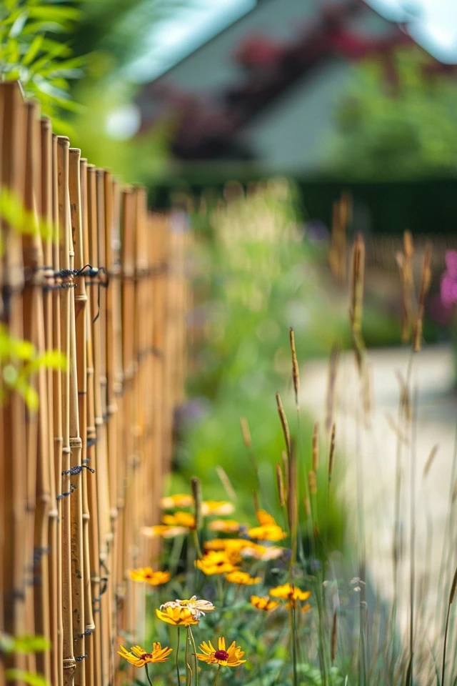 Creative Reed Fencing Ideas for Your Backyard