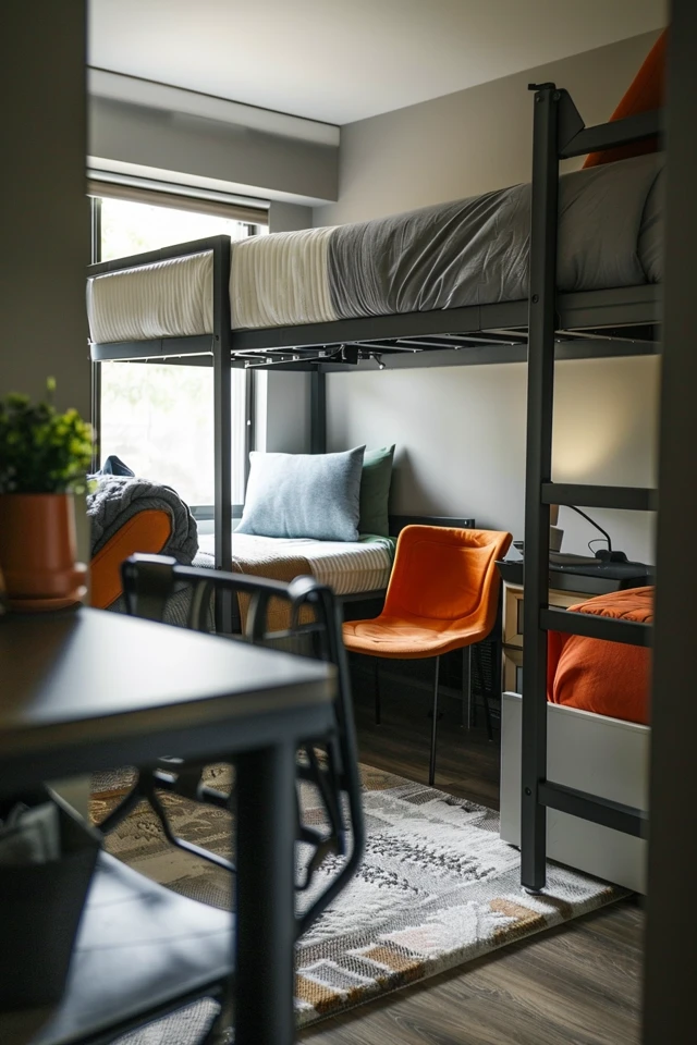 Maximize Space with Top Dorm Lofted Bed Ideas