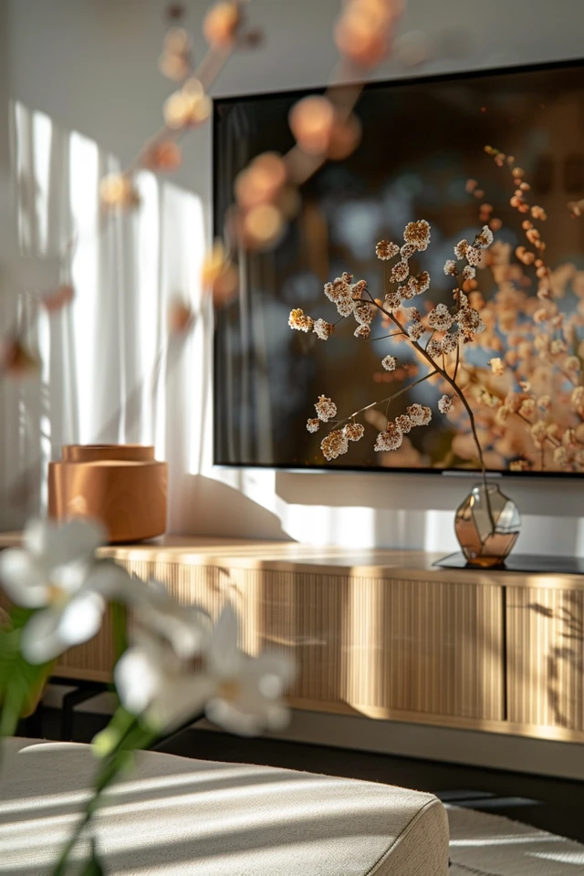 Consider Artistic TV Mounting Ideas