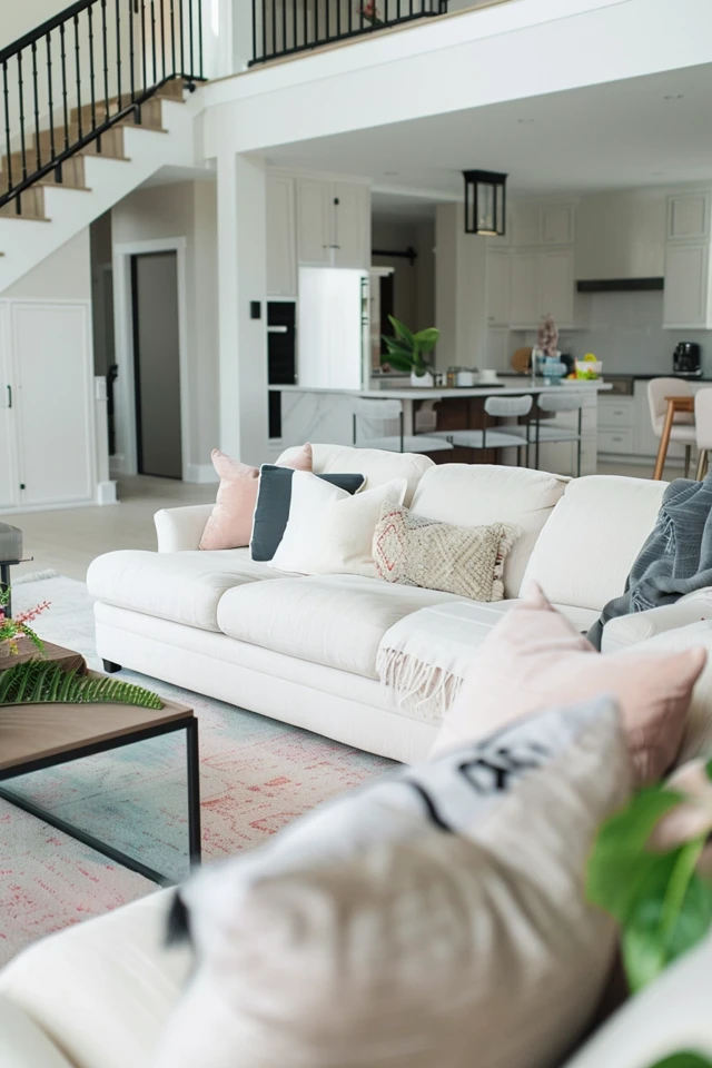 Strategies for Creating a Cozy Atmosphere in a Two-Story Living Room