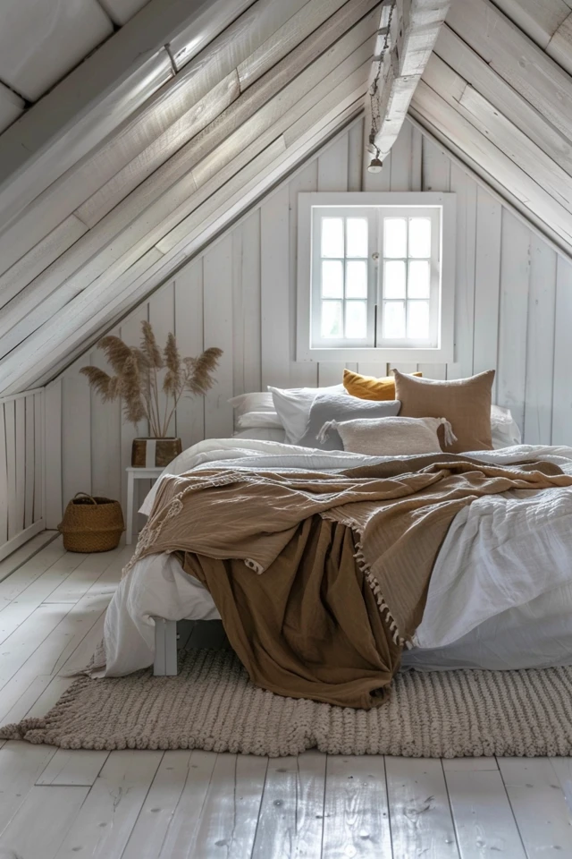 Charming Low Ceiling Attic Bedroom Ideas to Inspire
