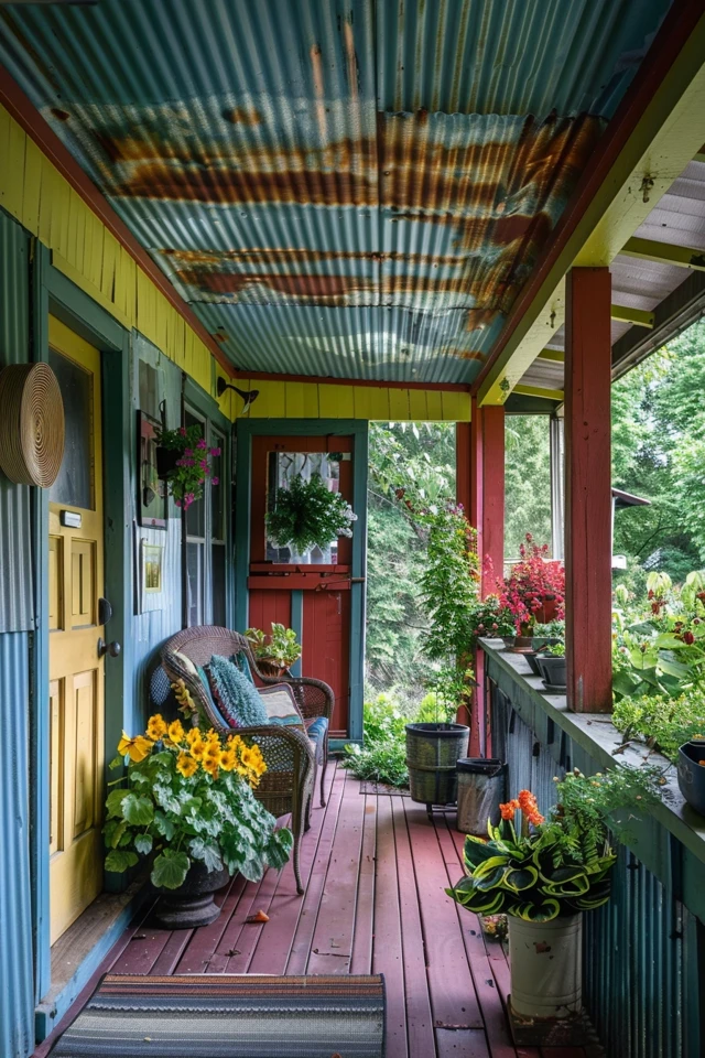 Benefits of Painting a Metal Porch Ceiling