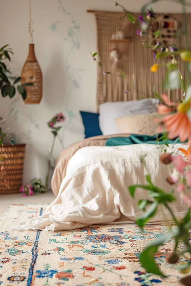 How To Put A Rug Under A Bed By Yourself: Easy Method