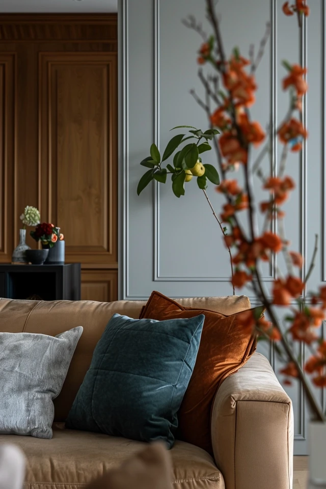 Creative Ways to Conceal Living Room Pillars