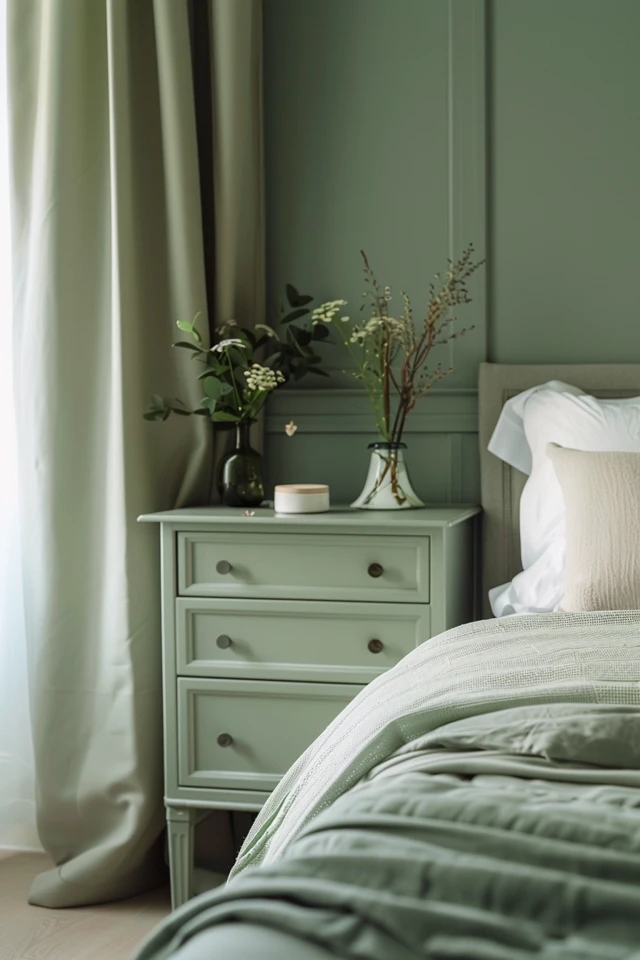 Tips for Decorating a Cozy Sage Green and Grey Bedroom