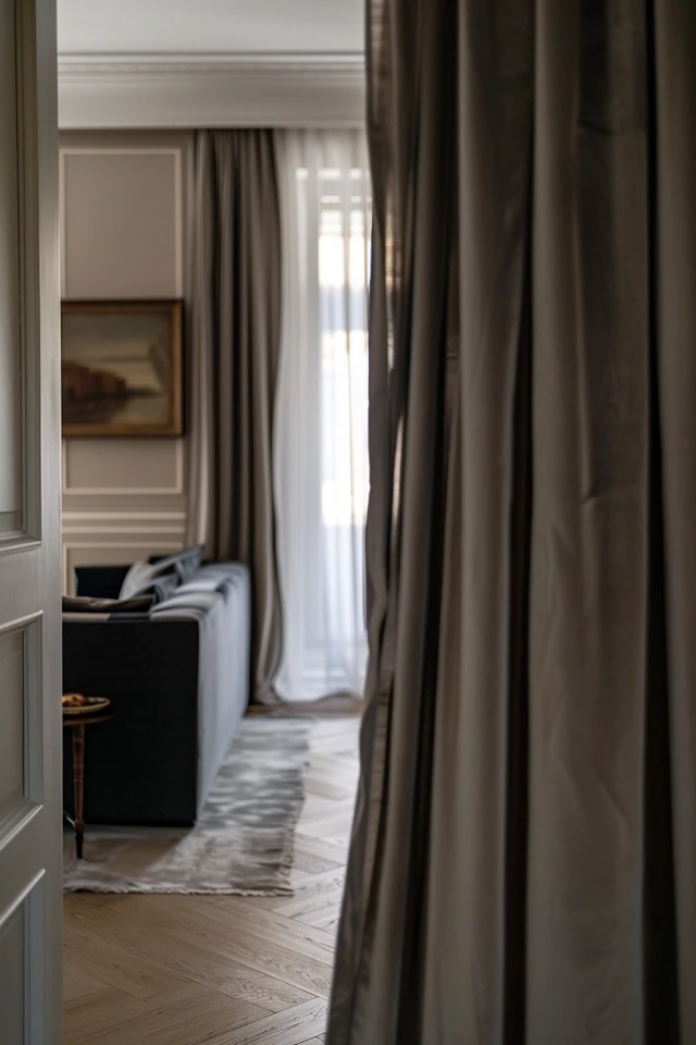 Suspend a Curtain Rod from the Ceiling