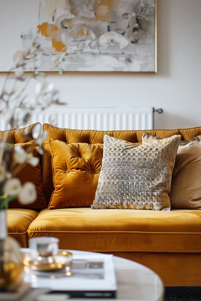 Golden Sofa Decor Tips: Elevate Your Space!