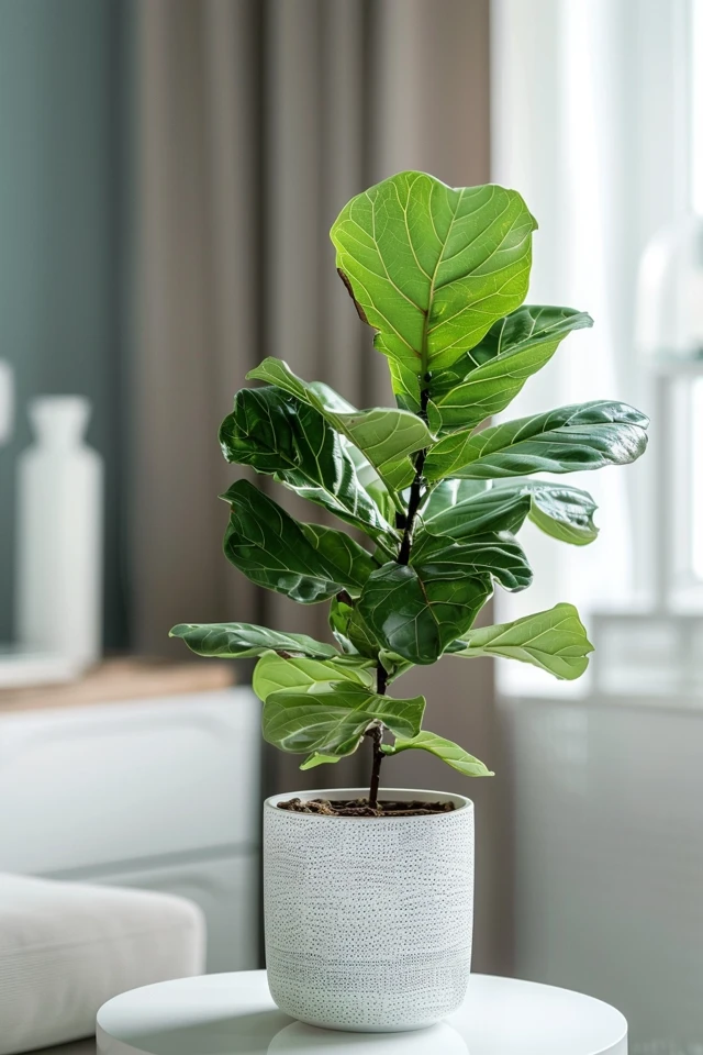 Pruning and Encouraging Growth in Fiddle Leaf Figs