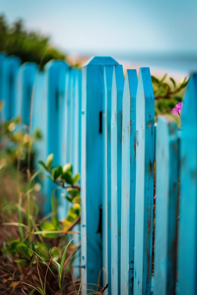 Stylish Designs for Beach House Fencing