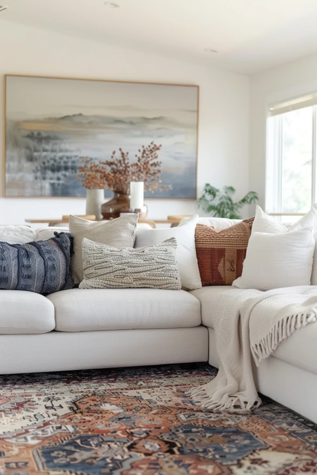 Styling Tips: How to Place Rug Under Sectional