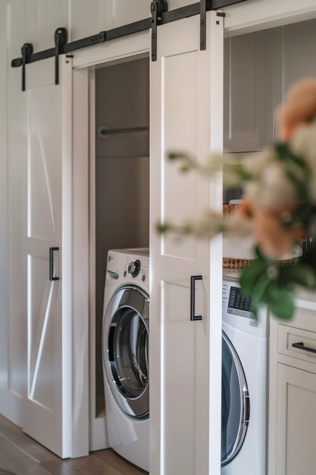 Creative and Functional Door Options for Laundry Rooms