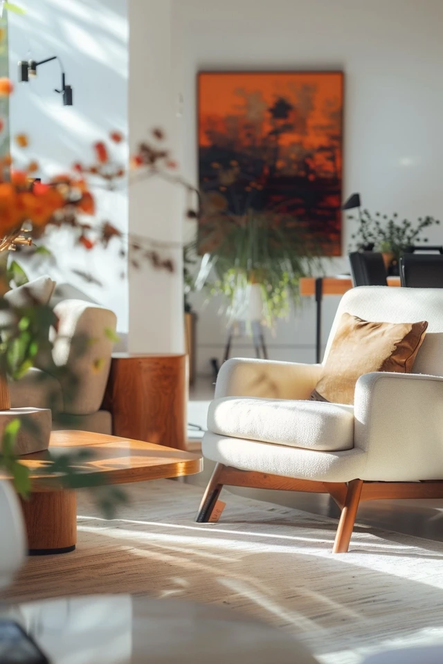 Decorating sloped walls with paint