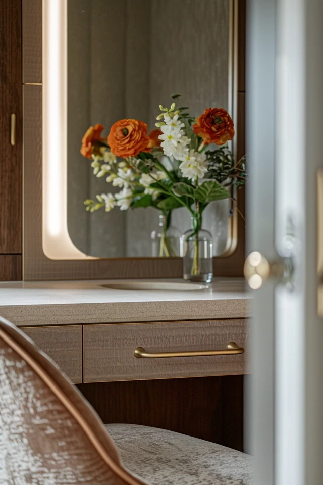 Creating a Vanity Nook in Your Closet