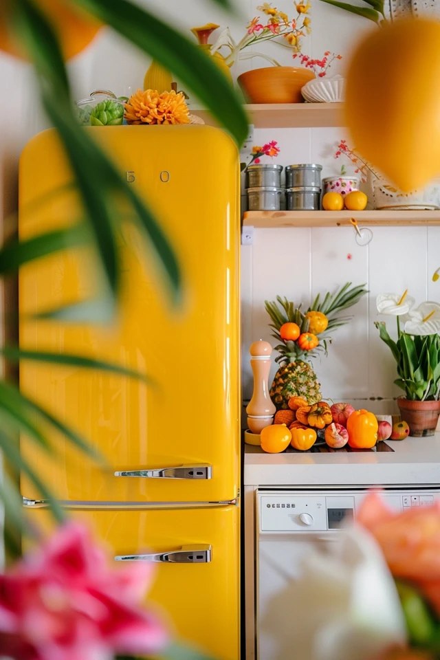 Creative Above Fridge Top Decoration Ideas