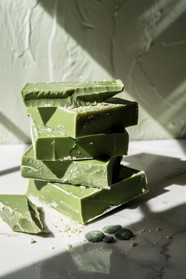 How To Make Sage Green Chocolate: Unique Baking Decor