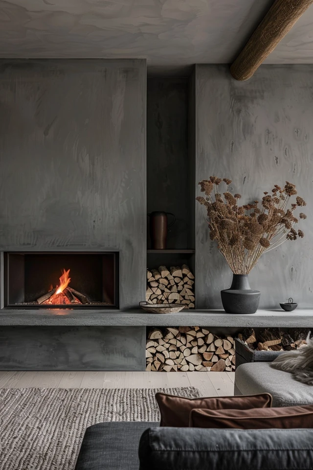 Achieving a Sleek and Clean Look with Minimalistic Fireplace Ideas