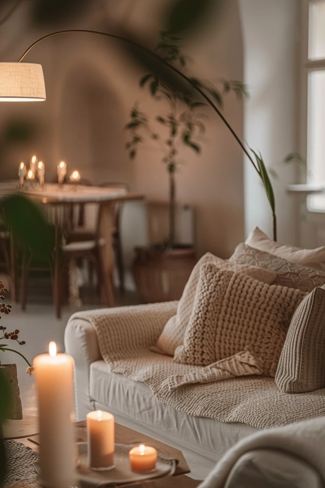 Creating Layered Lighting for a Room without Ceiling Lights