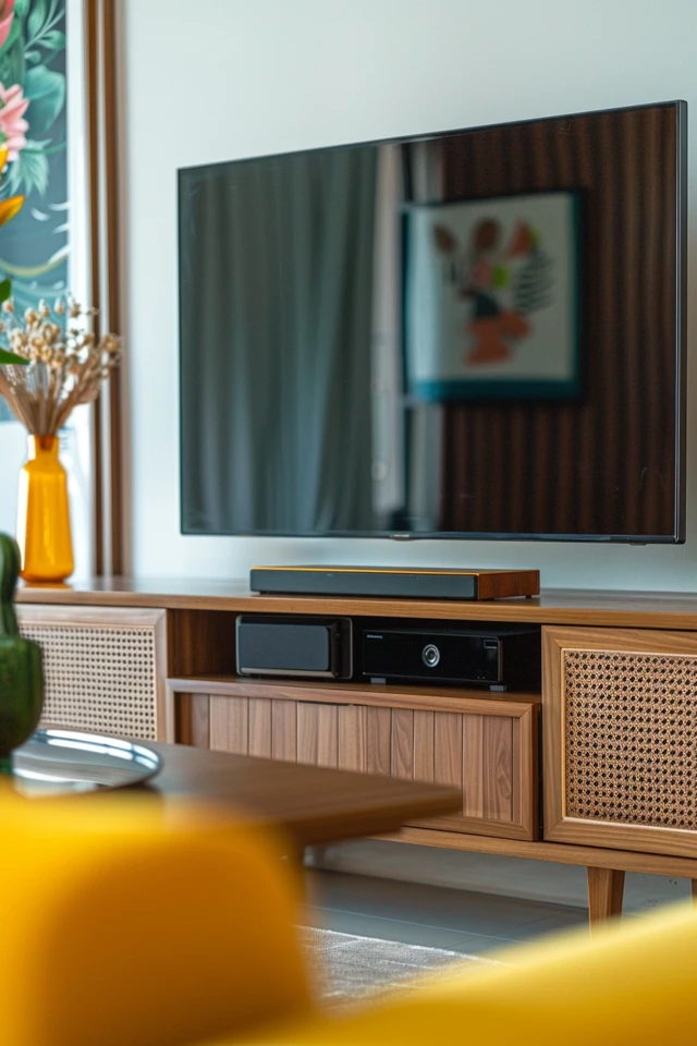 Brighten Up Your Space: How to Decorate TV Console