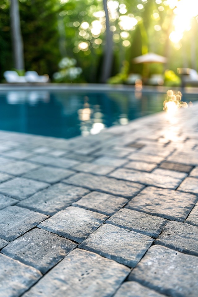 Chic Pool Paver Ideas for Your Backyard Oasis