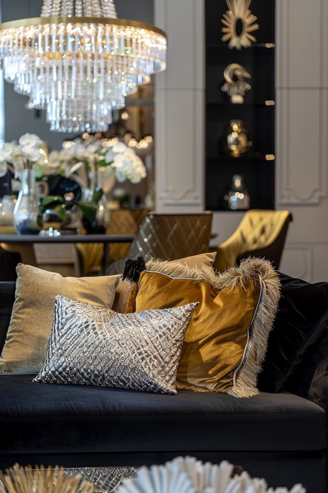 Glam Lighting for Living Rooms