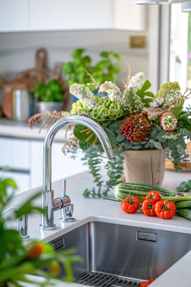 Modern Kitchen Sink Styling Ideas