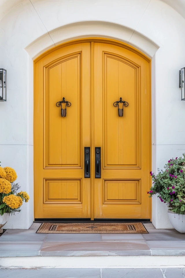 Elevate Your Entry: Double Front Door Decorating Ideas