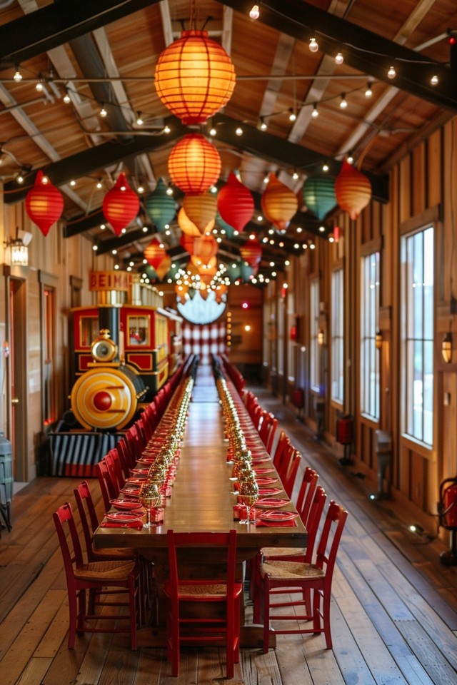 Train Party Games and Favors