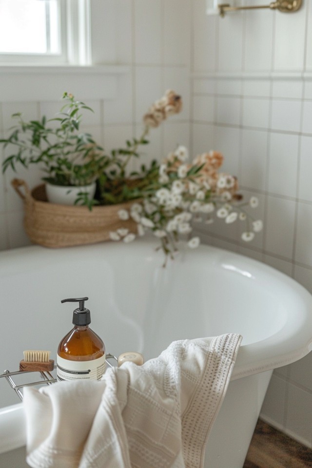 Farmhouse Bathroom Decor for a Luxurious Feel