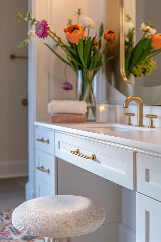 Custom Closet Vanity Design and Built-in Solutions