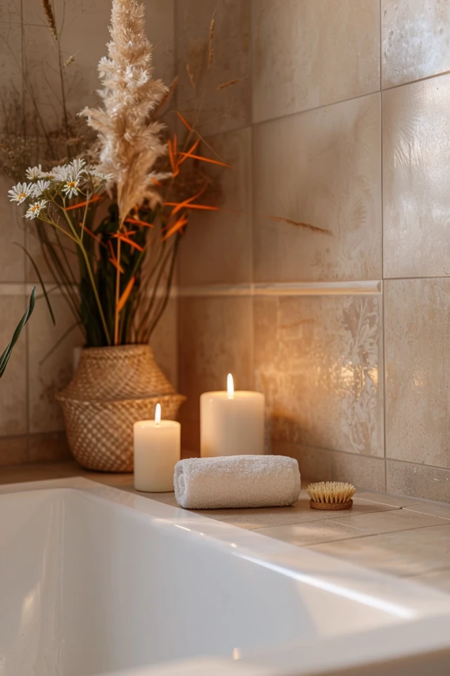Decorating Tips and Accents for Brown Bathrooms
