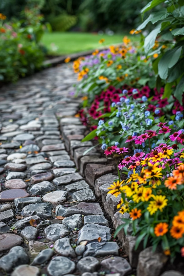 Cobblestone Edging Ideas to Beautify Your Garden