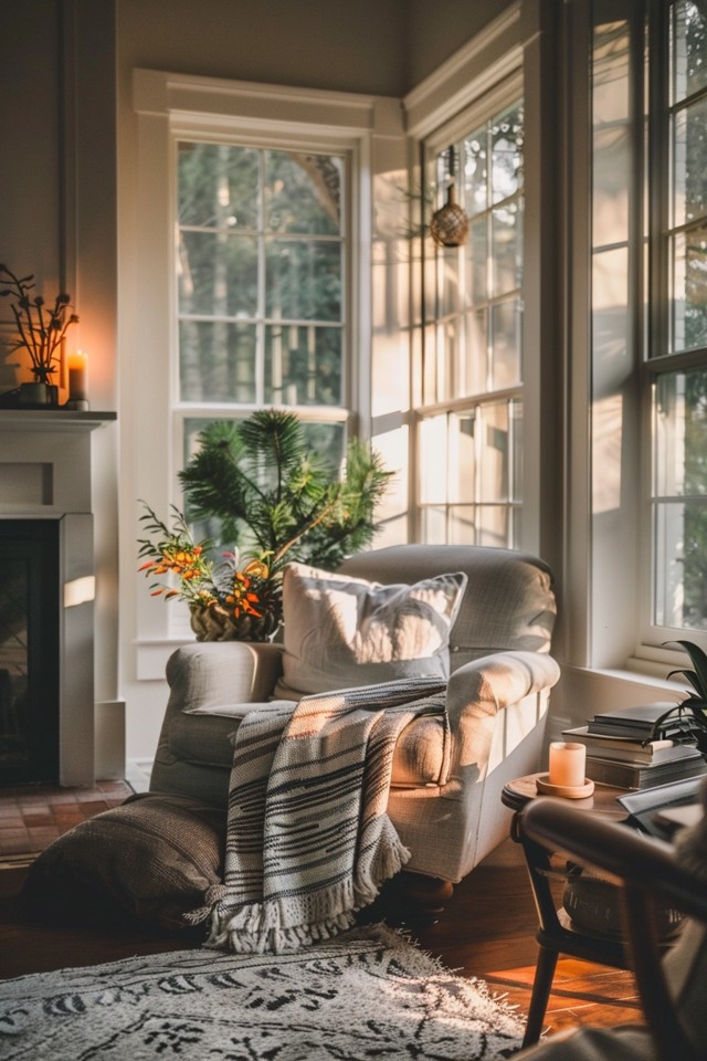 Farmhouse-Style Shelving