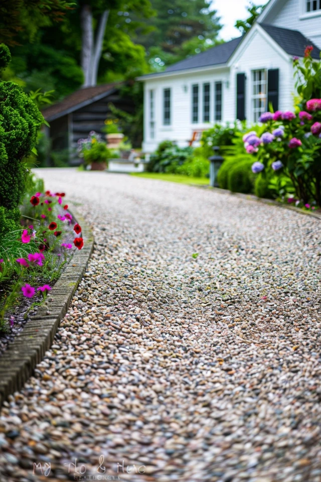 Landscaping with Gravel Driveways