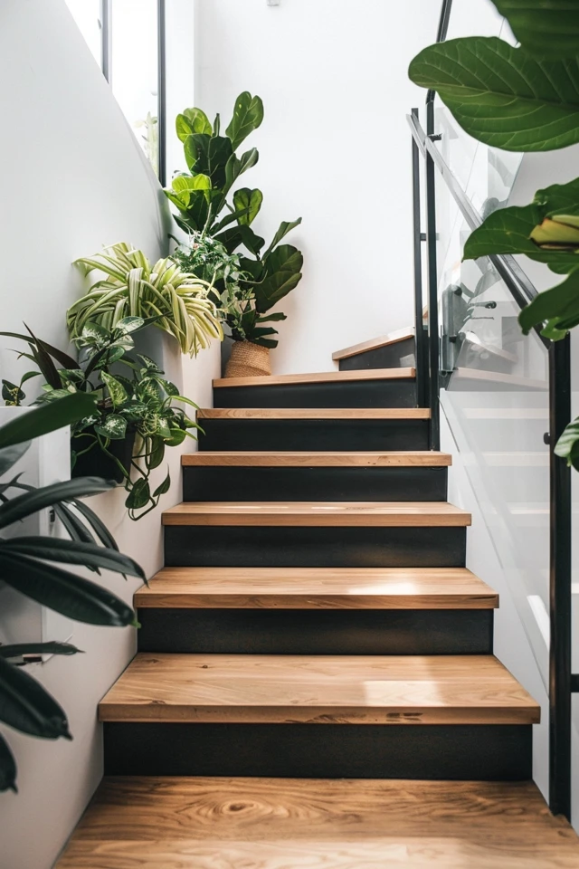 Creative Decor Ideas for an Enclosed Staircase