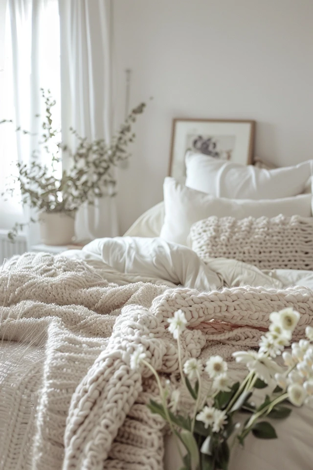 Cozy Cream Ivory Bedroom Ideas & Inspiration