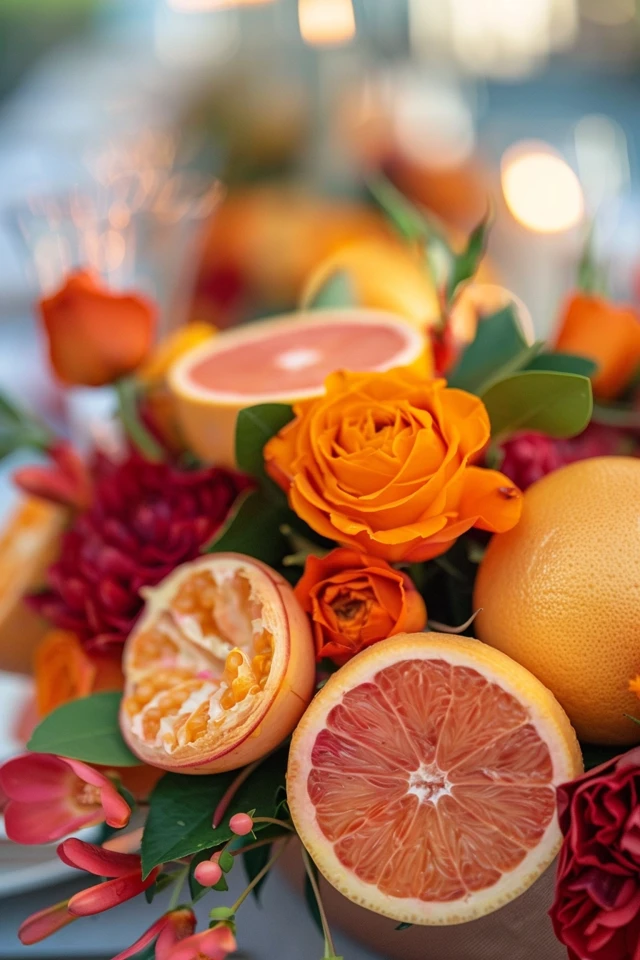 Orange Wedding Centerpieces for Fall Weddings - photo 2
