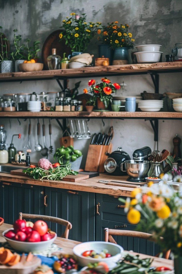 Rustic Farmhouse Kitchen: Simple Trends