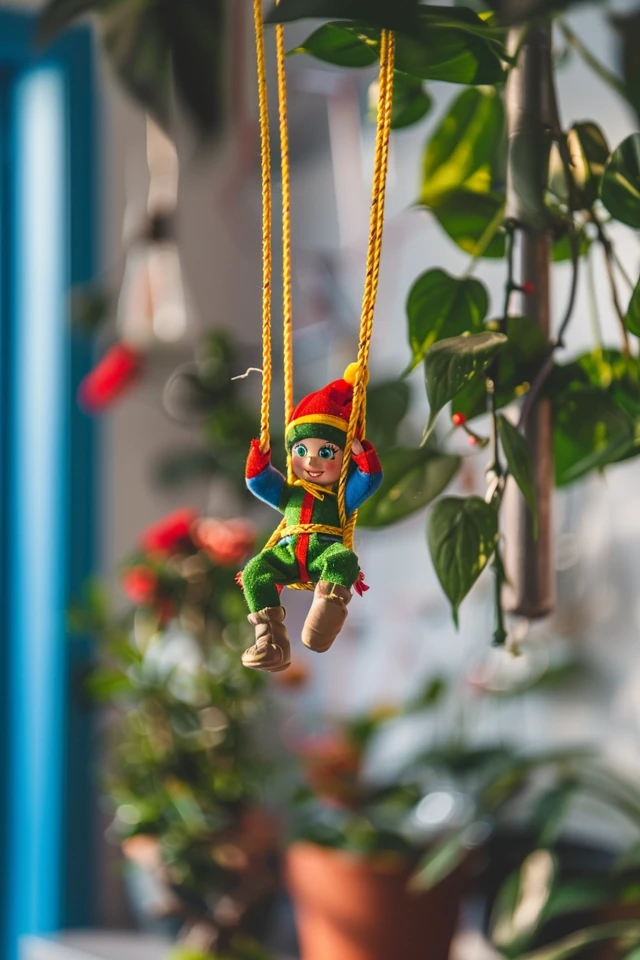 Fun and Unique Elf on the Shelf Zipline Ideas
