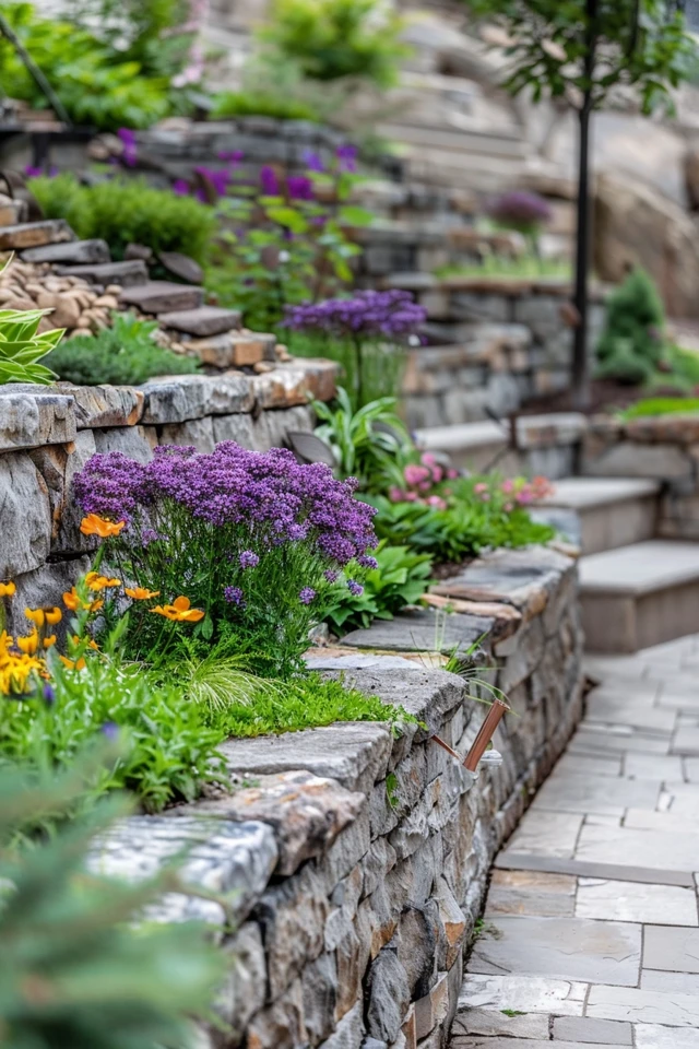 Benefits of a Curved Retaining Wall
