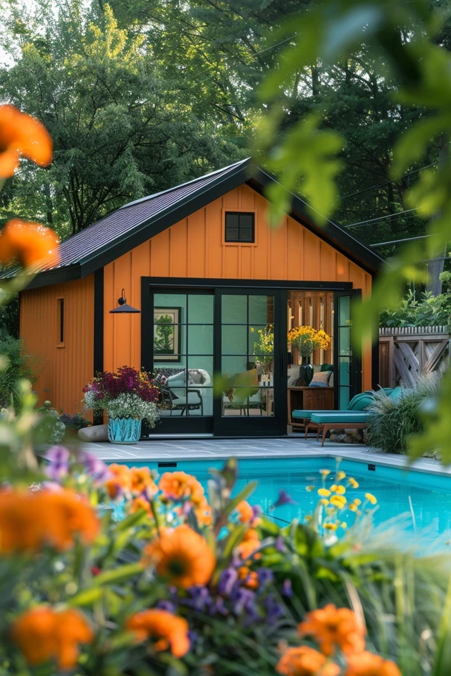 Transform Your Space with Shed Pool House Ideas