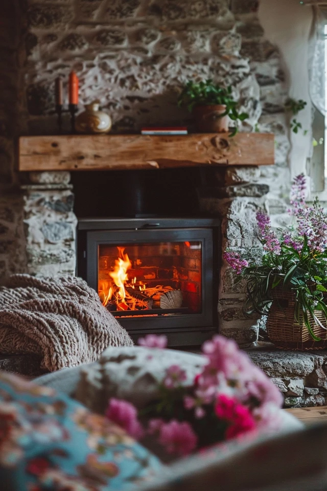 Cozy Cottage Fireplace Ideas for Your Home Retreat