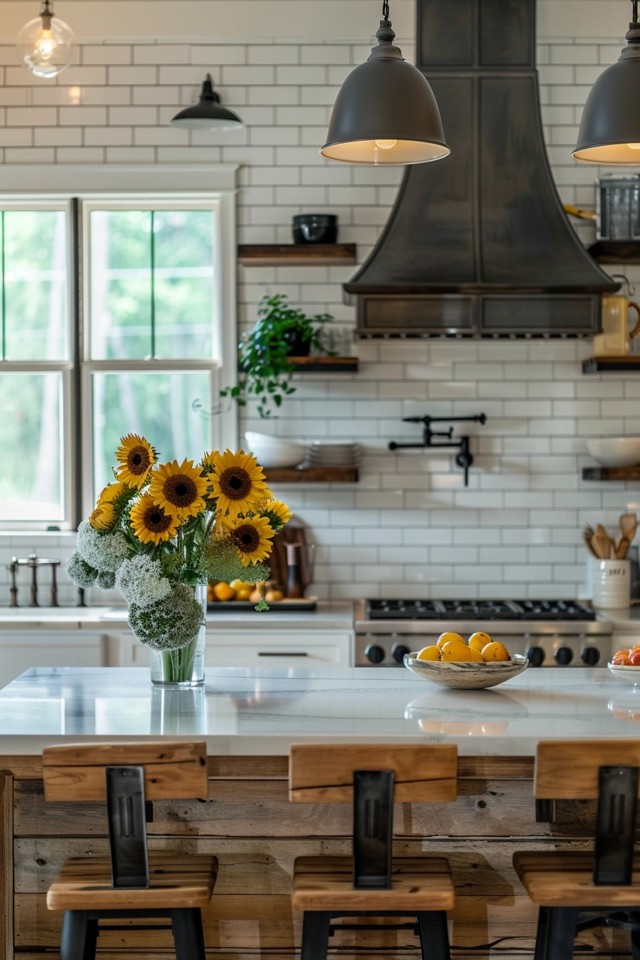 Modern Farmhouse Kitchen: Rustic Styles